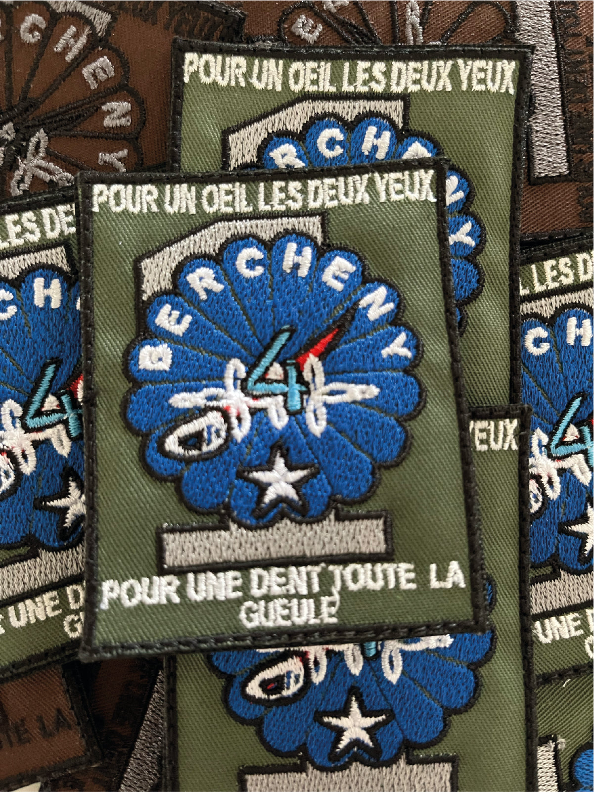 Patch militaire personnalisé
