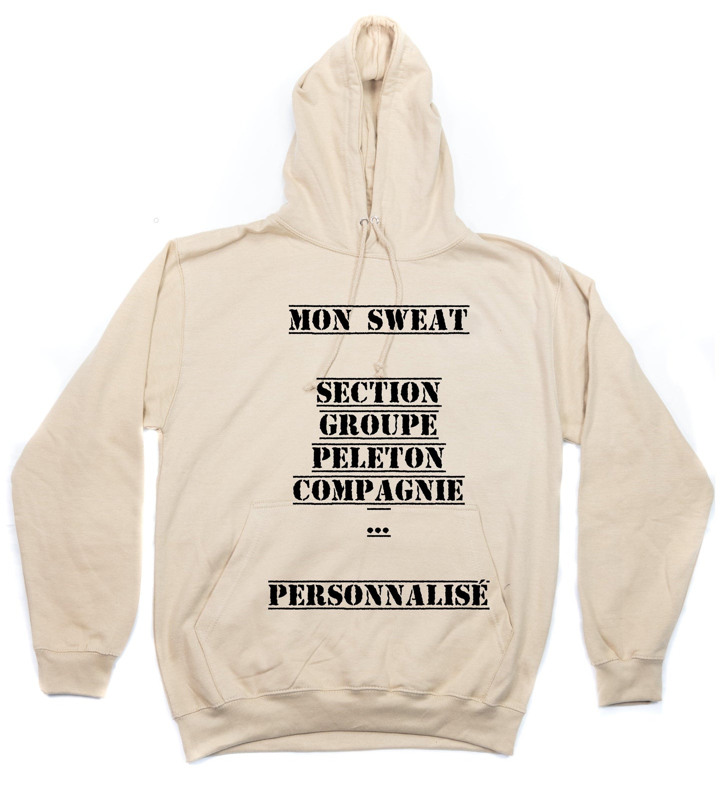 Le sweat personnalisé du Caporal - Le T-shirt du Caporal