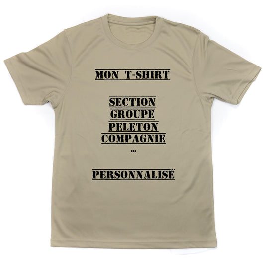 Le T-shirt personnalisé du Caporal - Le T-shirt du Caporal