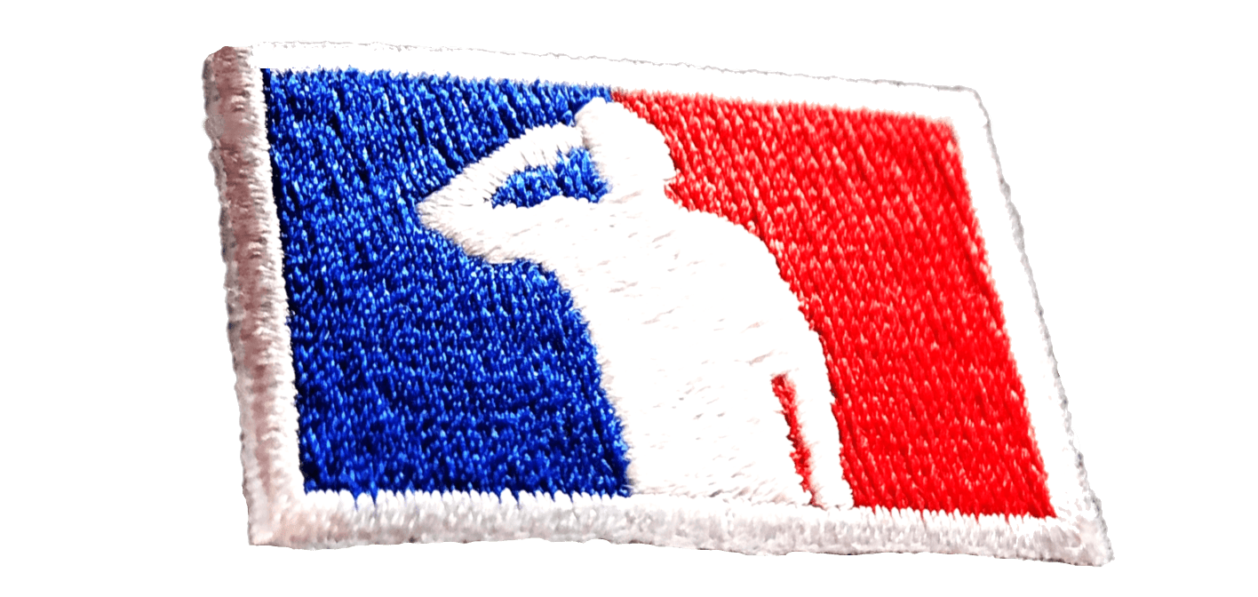T-shirt brodé aux couleurs de la France - Le T-shirt du Caporal