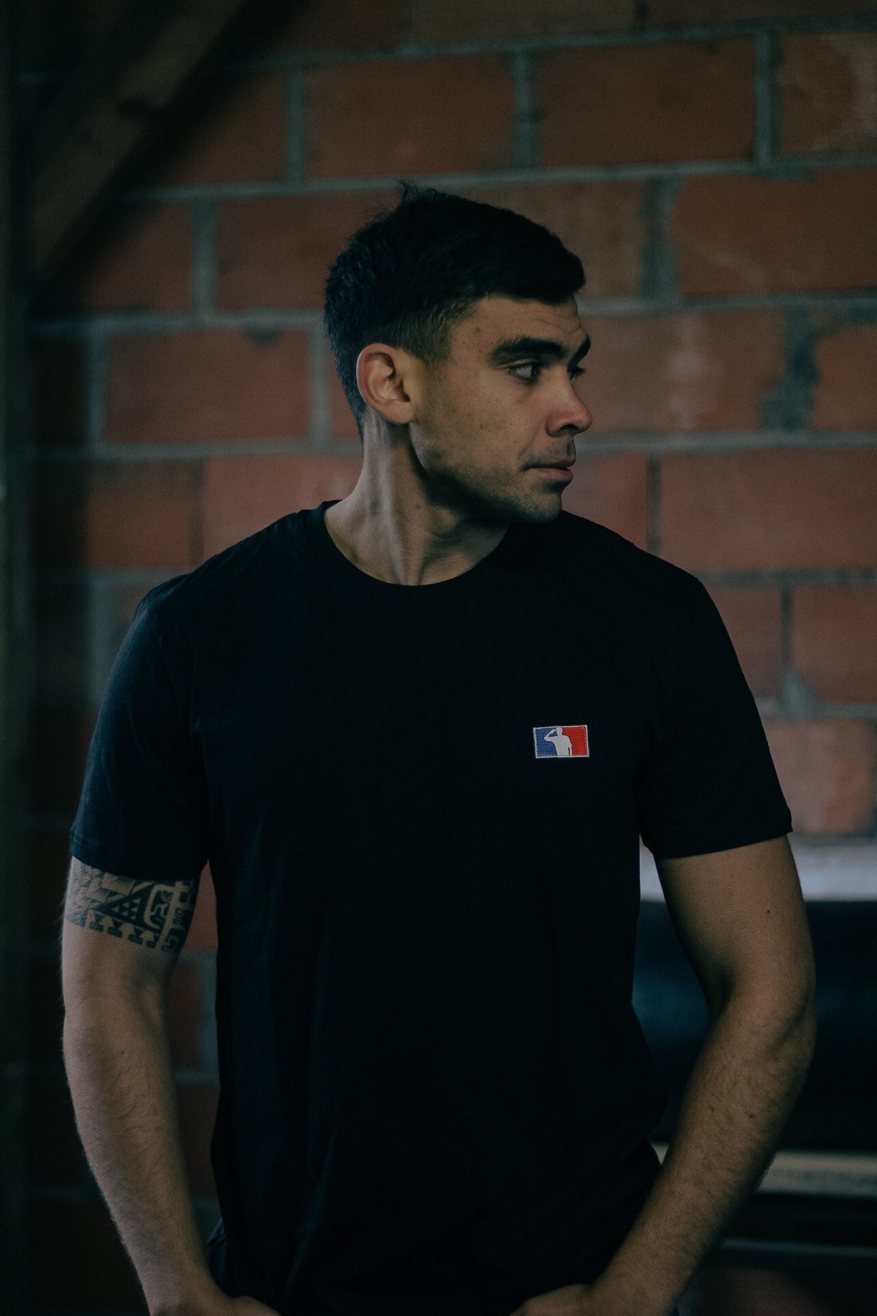 T-shirt brodé aux couleurs de la France